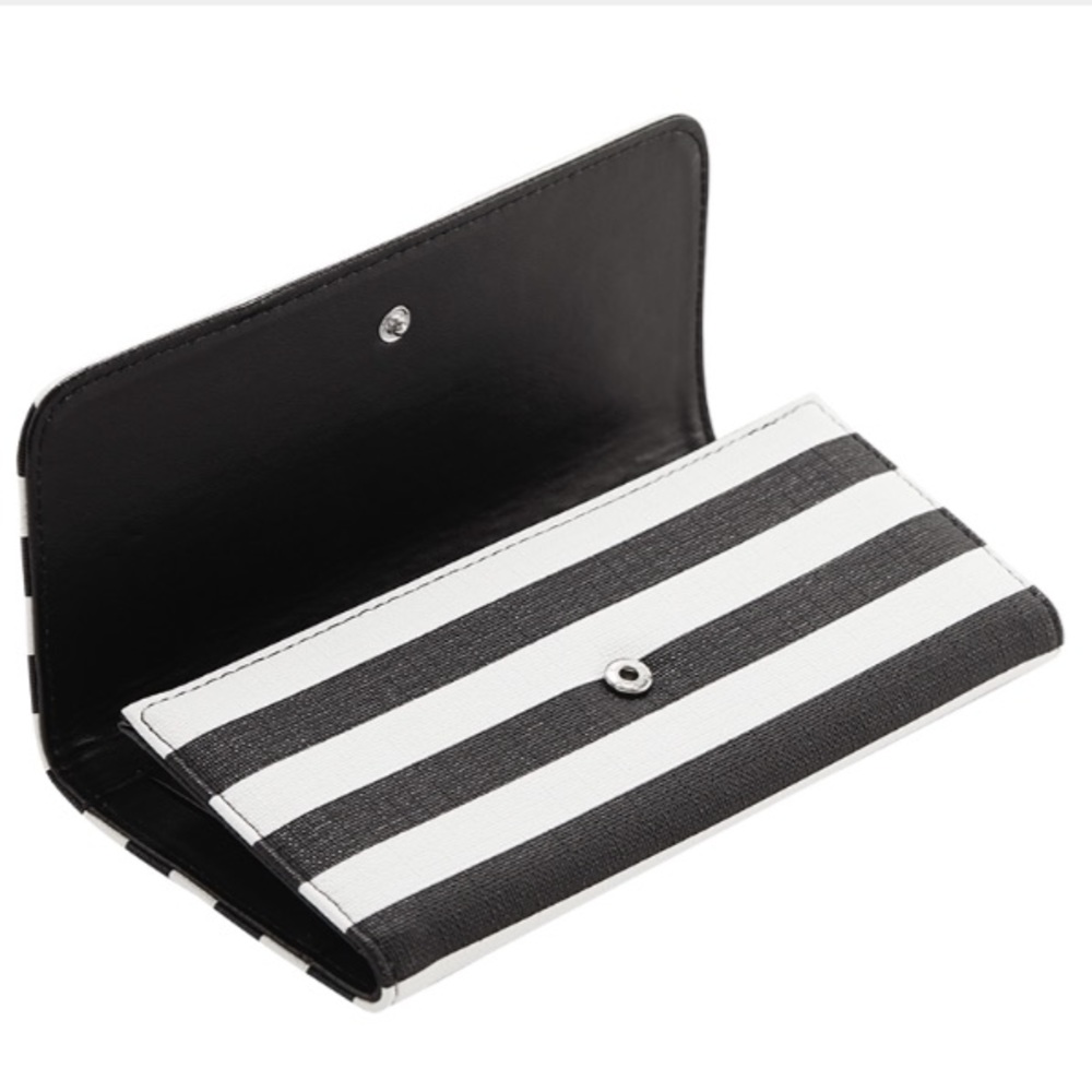 NEW! Kut from the Kloth Slim Striped Wallet